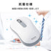 Antibacterial silent wireless mouse M white M-DY11DRSKBK ELECOM 4549550204033