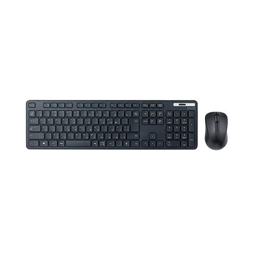 エレコム 抗菌無線キーボード&マウスTK-FDM110MKBK 4549550204989