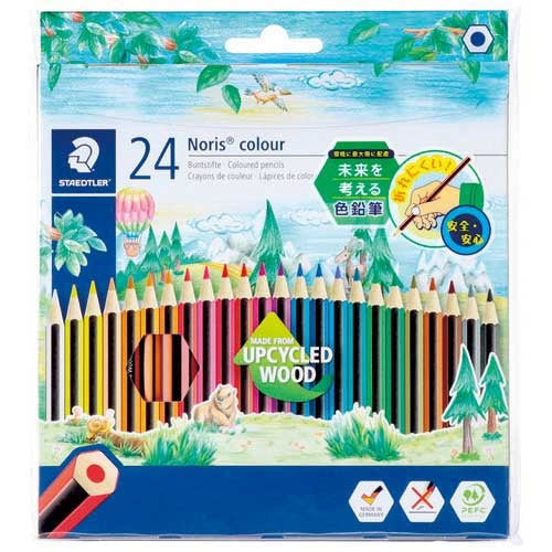 Norris Color Buntstifte 24 Farbset 185 C24PB Staedtler 4955414185064