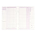 Easy household account book A5 monthly apple pattern design fill 4902805123907