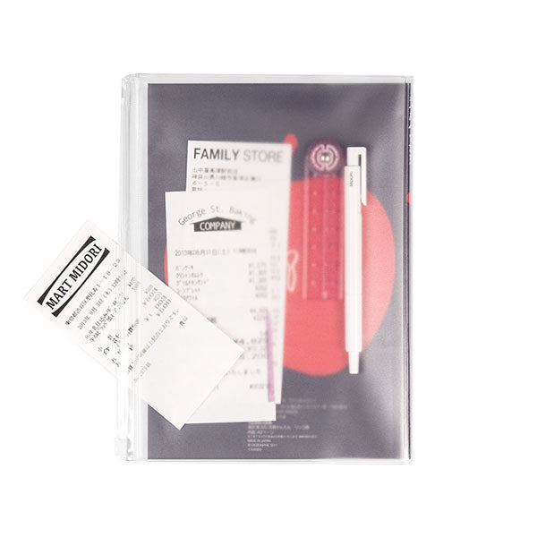 Easy household account book A5 monthly apple pattern design fill 4902805123907