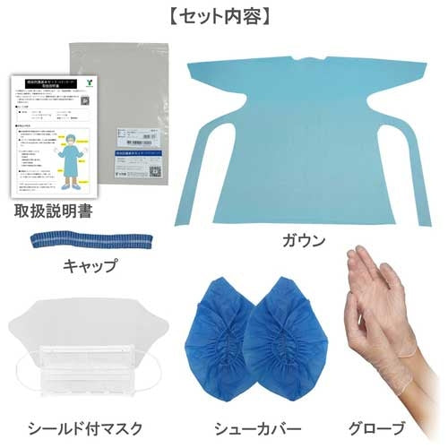 竹虎 感染防護基本セット スタンダード 4958995774627