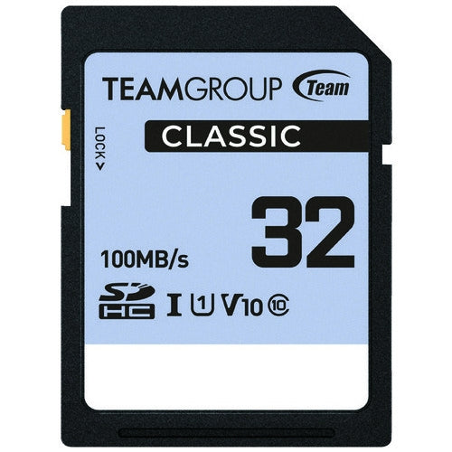 TEAM SDHCカード UHS-I U1 32GB TSDHC32GIV1001 4571381808449