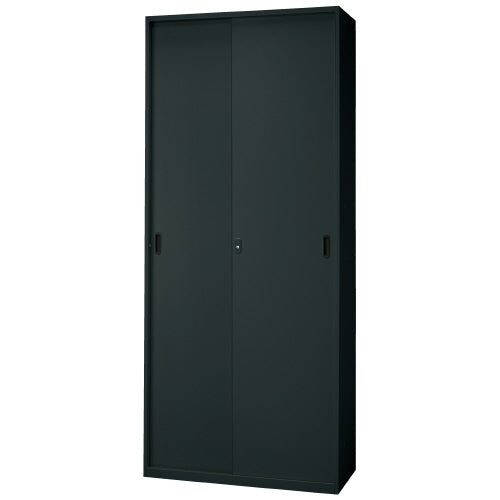 PLUS（プラス）オフィス家具 Je引違い保管庫 JE-210S TBK D450【重　