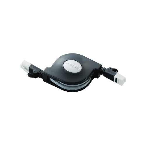 エレコム LANケーブル 巻取り 2.5m LD-MCTGT/BK2 4953103846951