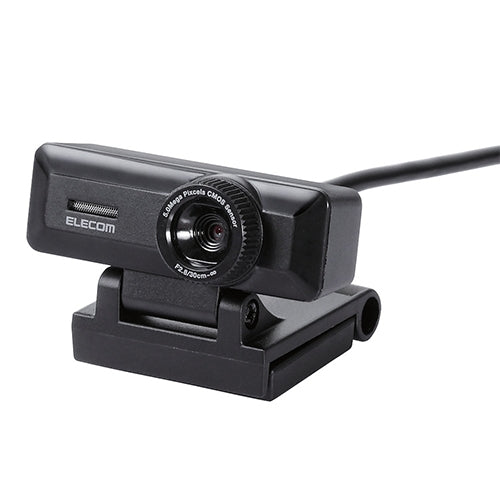 エレコム WEBカメラ 500万画素 UCAM-C750FBBK 4953103333932