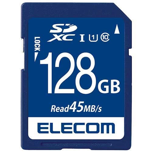 エレコム SDXCメモリカード128GB MF-FS128GU11R 4953103319950