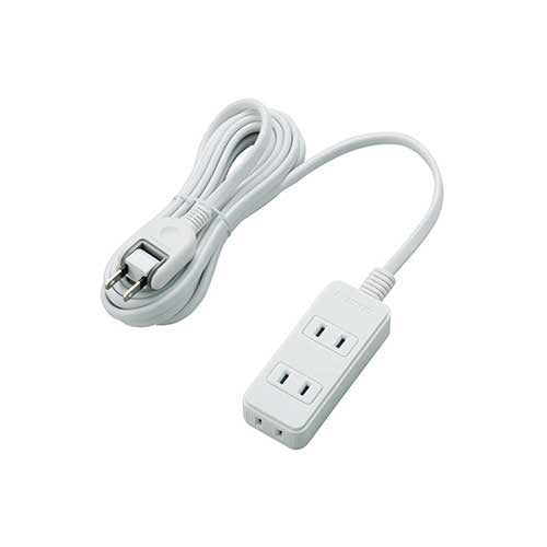 エレコム 電源タップ 3個口 3m T-S02-2330WH 4953103381957