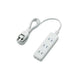 エレコム 電源タップ 4個口 1m T-ST02-22410WH 4953103382060