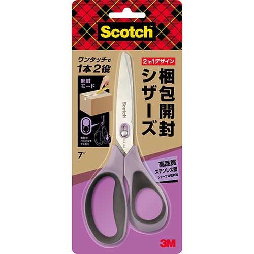 スリーエムジャパン スコッチ梱包開封シザーズ7インチ1487-J 8887862961562