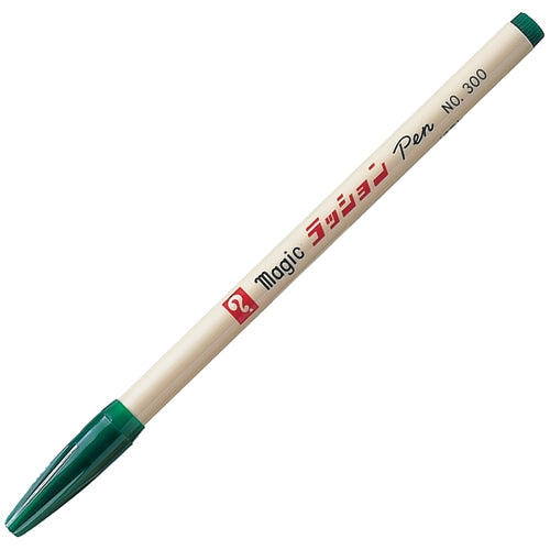 Caneta Lashon da indústria química Teranishi M300-T4 ponta fina verde