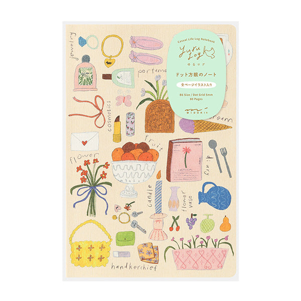 Midori Note <B6> Yurulog My Life 15355006 4902805153553 (5 sets)