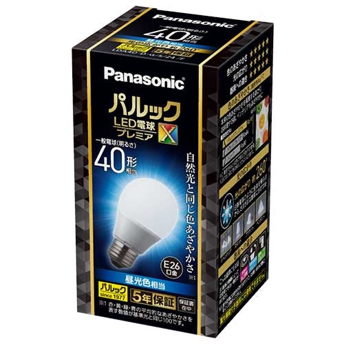 Panasonic LED 燈泡 40 型 E26 全向日光色 LDA4DDGSZ4F 4549980719688