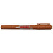 MITSUBISHI PENCIL Plock Twin PM-120T.21 small characters tea
