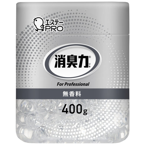 エステー 消臭力 業務用 ビーズ 本体 400g 無香料 4901070130245