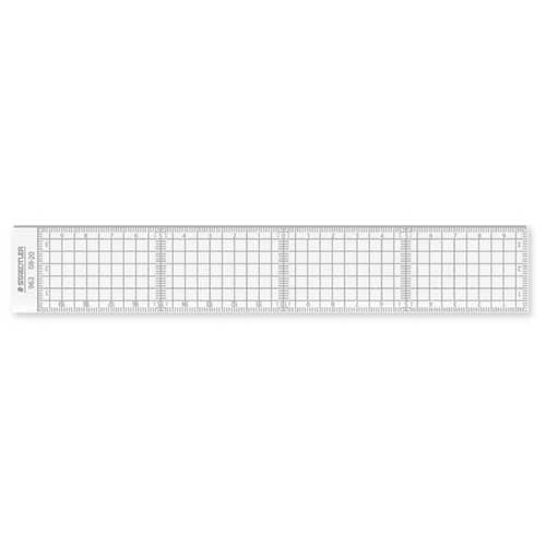 ステッドラー カッティング方眼定規 962 08-20 20cm 4955414962825