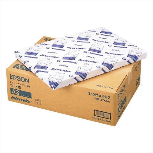 EPSON 激光涂层纸 LPCCTA3 A3 250 张 x 4 本书 4965957573372