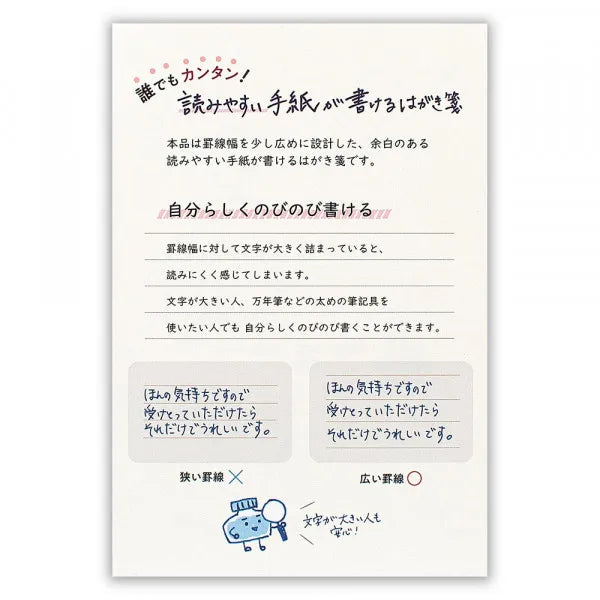 エヌビー はがき箋　読みやすい手紙　フルーレット 5191702 4905260794163（5セット）