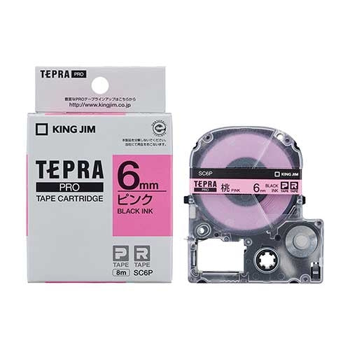 It is lindera 6mm to King Jim Tepra PRO tape SC6P peach