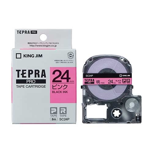 إنه لينديرا 24 مم إلى شريط King Jim Tepra PRO SC24P خوخ