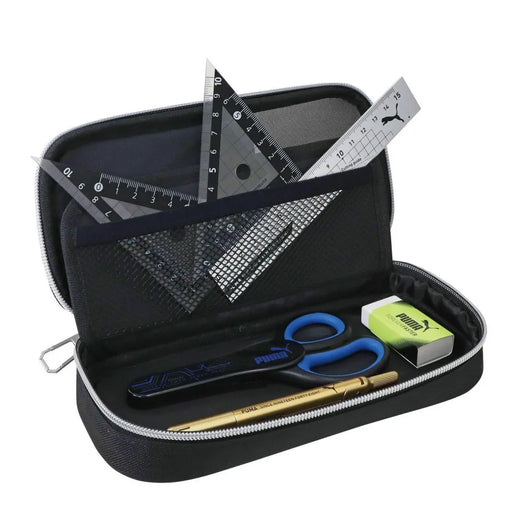 Estuche para lápices Kutsuwa Tri-Cat (azul marino) PM571NB 4901478202612 (3 juegos)