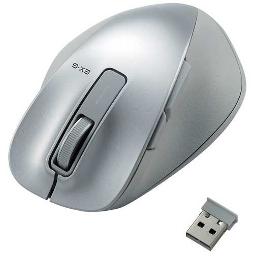 エレコム 握りの極み 無線 2.4GHz M-XGM10DBSV/EC 4549550158671