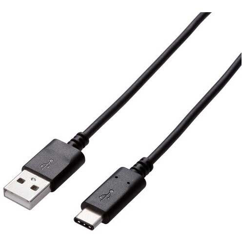 エレコム USBケーブル A-C 2m MPA-AC20NBK 4953103481831