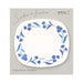 Transparent sticky paper blue flowers 19081006 Midori 4902805190817 (5 sets)
