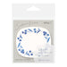 Transparent sticky paper blue flowers 19081006 Midori 4902805190817 (5 sets)
