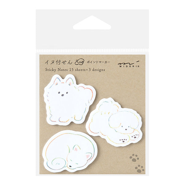 Midori Haftnotizpapier Punkt weiß 19091006 4902805190916 (5 Sets)