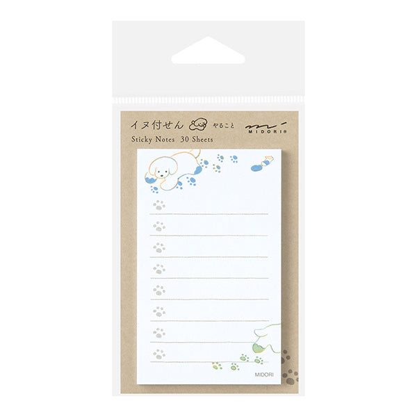 Midori Post-it note anjing kertas 19095006 4902805190954 (5 set)