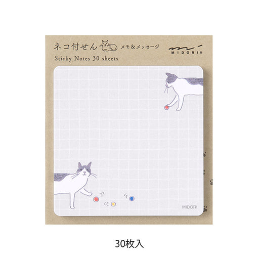 Midori Post-it bola de papel y gato 19096006 4902805190961 (5 juegos)