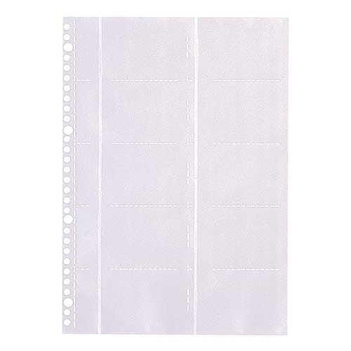 lihitlab-Klar lomme-Til visitkort-g49050-A4-30 huller TAGSTATIONERY Tag brevpapir Kontor Japan KONTOR JAPAN 