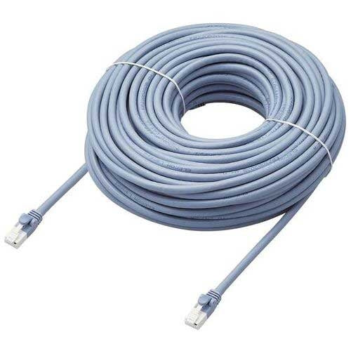 Cabo LAN ELECOM Cat6A RoHS Azul 30m 4549550176583