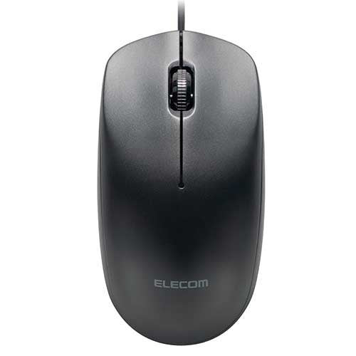tetikus berwayar optik ELECOM M-LE10URBK hitam 4549550343305