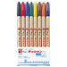 Teranishi Chemical Industry Lashon Pen M300C-8 Fijne punt 8 kleurenset