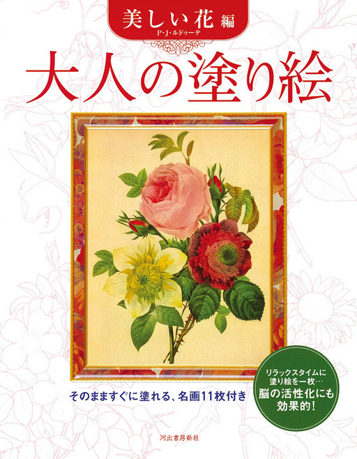 Kawade Shobo Shinsha Malbuch für Erwachsene Usukushihana 145144 9784309268347