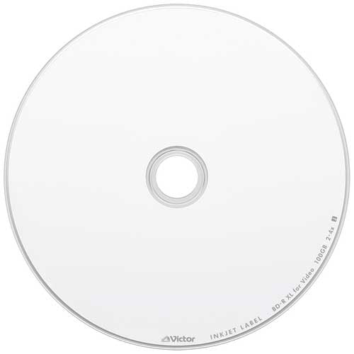 Ｖｉｃｔｏｒ 録画用BD-R100G 5枚 VBR520YP5J2 4991348082369
