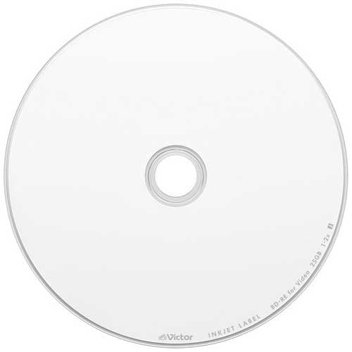 Ｖｉｃｔｏｒ 繰返録画用BD-RE 25G 10枚 VBE130NP10J1 4991348076061