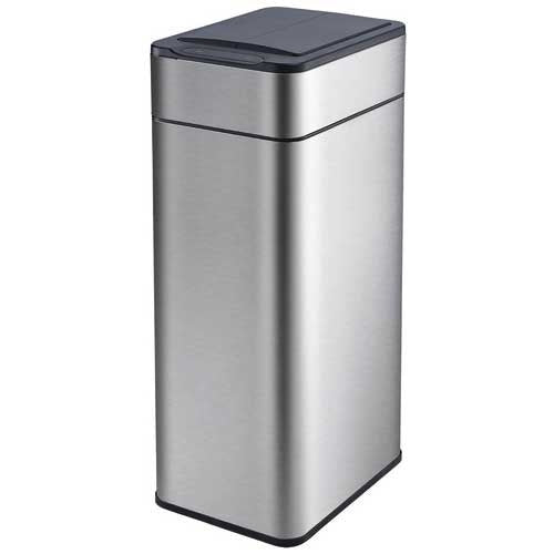 オーロラ センサー搭載全自動左右開閉式ゴミ箱 40L 4994614700325