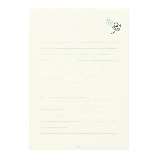 Lykkebrev Brevpapir Lykkekløvermønster (24 styk) Design Fyld 4902805204637