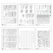 用於書寫美麗字母的文具 20528 Design Phil 4902805205​​283