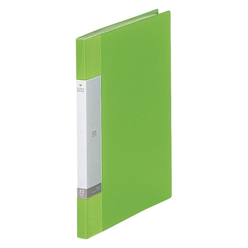 LIHITLAB Clear Book Request 20P G3201-6 Gul Grøn