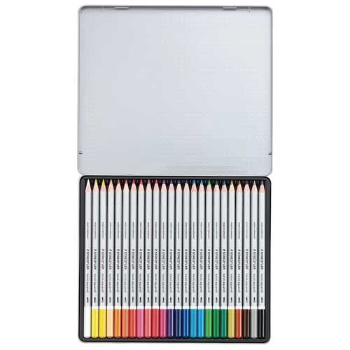 ステッドラー カラト水彩色鉛筆 125M24 24色 4007817124079