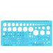 Staedtler template 976 39 machine sign