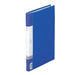LIHITLAB Libro transparente G3407-8 B5/B4 40P Azul