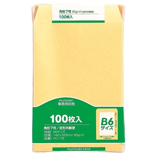Marui Office-Umschläge PK-178, quadratisch, 7 Stück, 100 Blatt