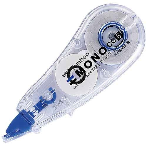 トンボ鉛筆 修正テープ モノCC 6mm CT-CC6 4901991704372