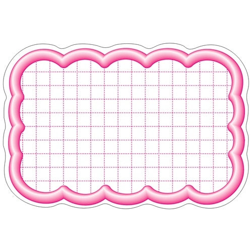Tarjeta de corte Sasagawa 16-4116 Forma de nube Rosa mediana 4974268531469