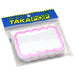Biglietto da taglio per timbro Taka 16-4116 a forma di nuvola rosa medio